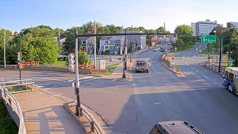 Mac Donald Bridge - Dartmouth bound