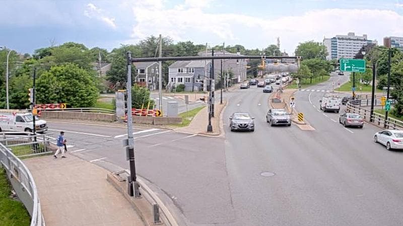 Mac Donald Bridge - Dartmouth bound