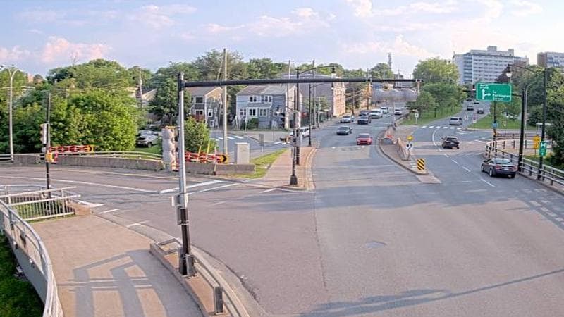 Mac Donald Bridge - Dartmouth bound