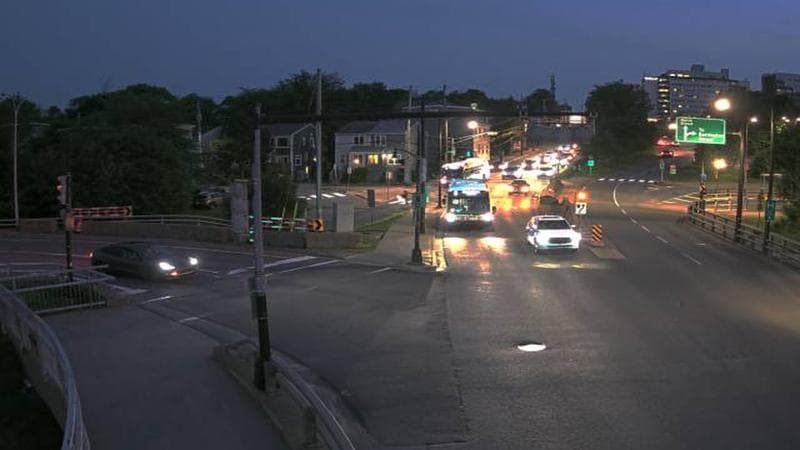 Mac Donald Bridge - Dartmouth bound