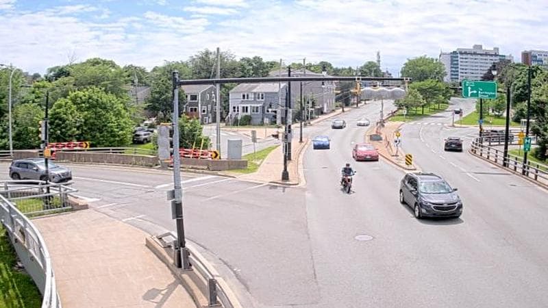Mac Donald Bridge - Dartmouth bound