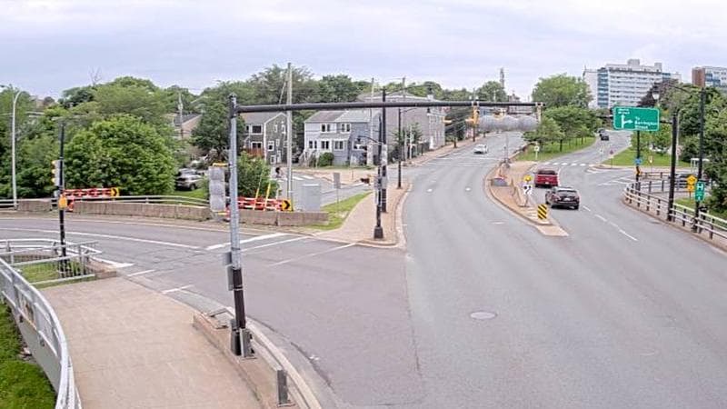 Mac Donald Bridge - Dartmouth bound