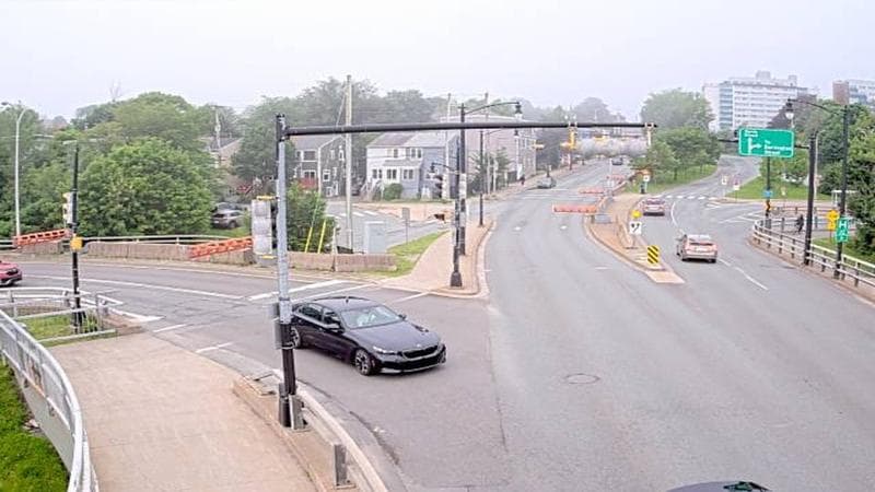 Mac Donald Bridge - Dartmouth bound