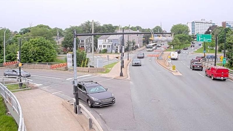 Mac Donald Bridge - Dartmouth bound