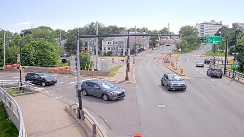 Mac Donald Bridge - Dartmouth bound