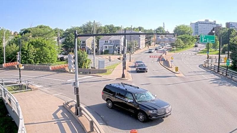 Mac Donald Bridge - Dartmouth bound