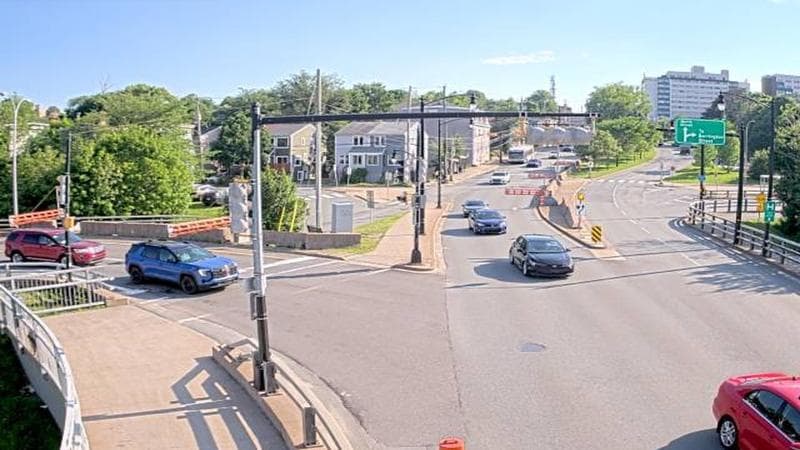 Mac Donald Bridge - Dartmouth bound