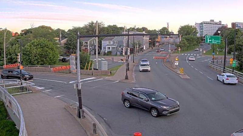 Mac Donald Bridge - Dartmouth bound