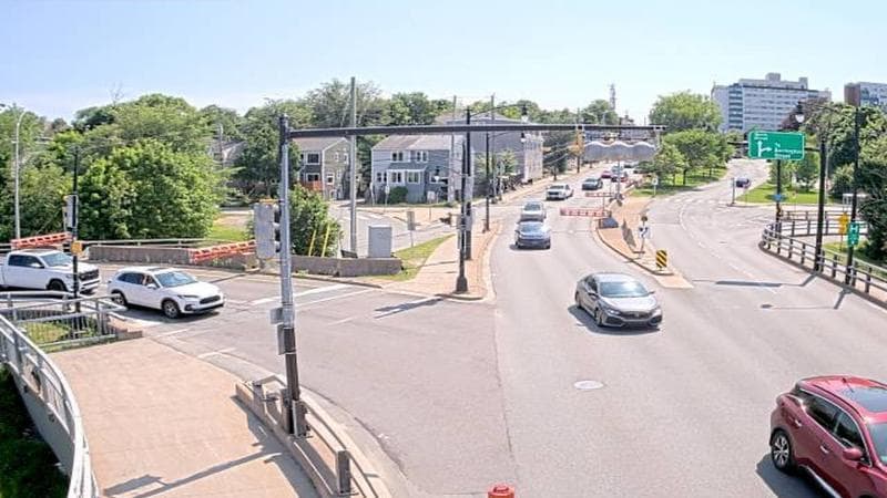 Mac Donald Bridge - Dartmouth bound