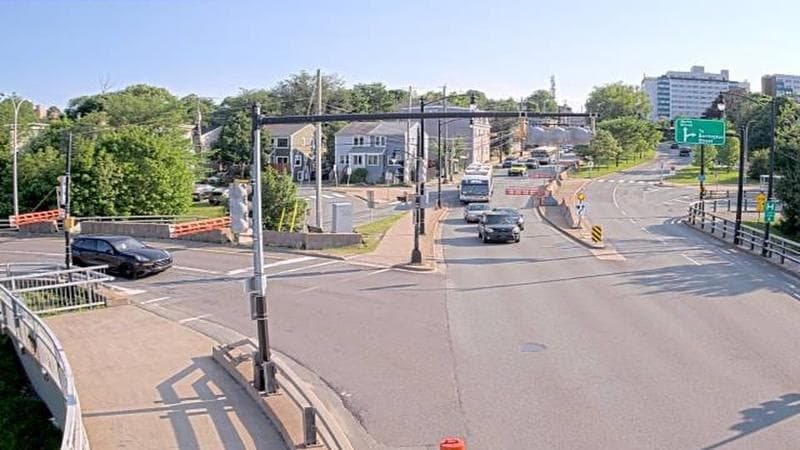 Mac Donald Bridge - Dartmouth bound