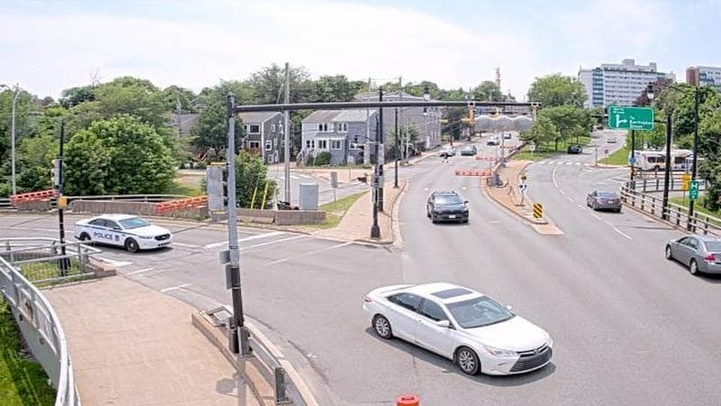 Mac Donald Bridge - Dartmouth bound