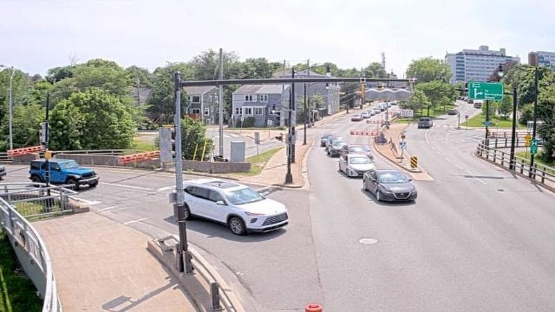 Mac Donald Bridge - Dartmouth bound