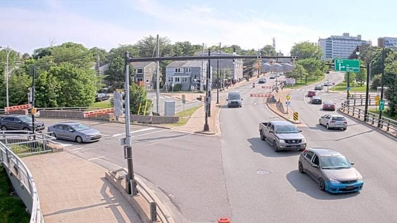 Mac Donald Bridge - Dartmouth bound