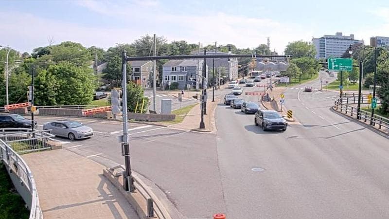 Mac Donald Bridge - Dartmouth bound