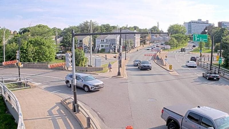 Mac Donald Bridge - Dartmouth bound