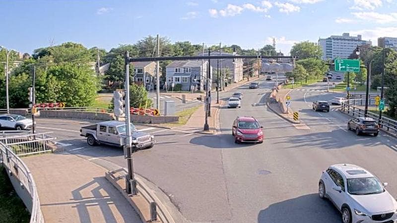Mac Donald Bridge - Dartmouth bound