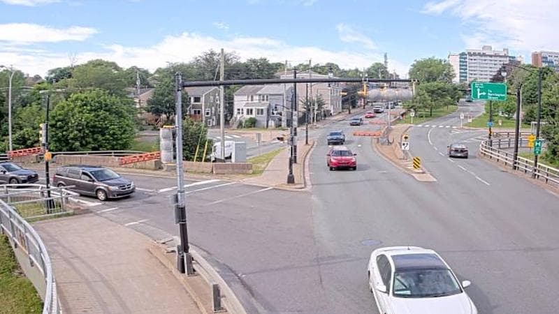 Mac Donald Bridge - Dartmouth bound