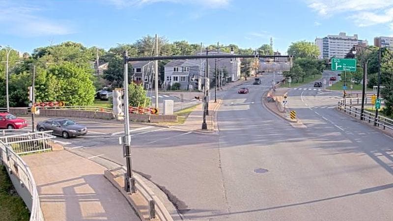 Mac Donald Bridge - Dartmouth bound