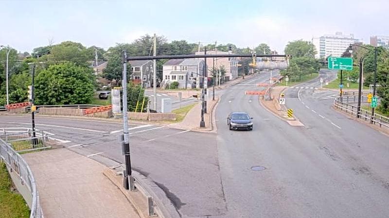 Mac Donald Bridge - Dartmouth bound