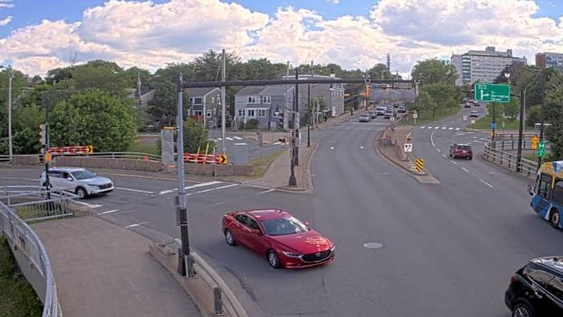 Mac Donald Bridge - Dartmouth bound