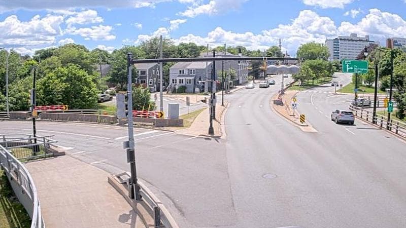 Mac Donald Bridge - Dartmouth bound