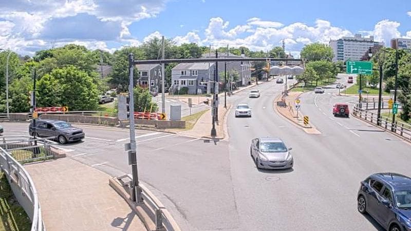 Mac Donald Bridge - Dartmouth bound