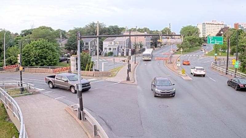 Mac Donald Bridge - Dartmouth bound