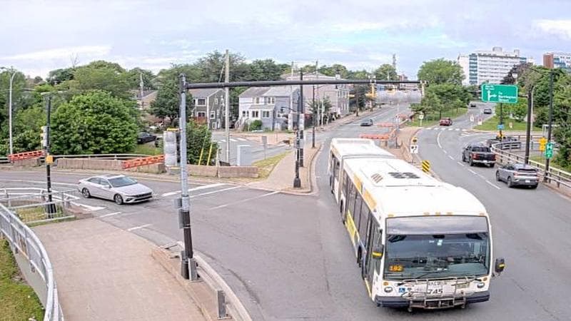 Mac Donald Bridge - Dartmouth bound