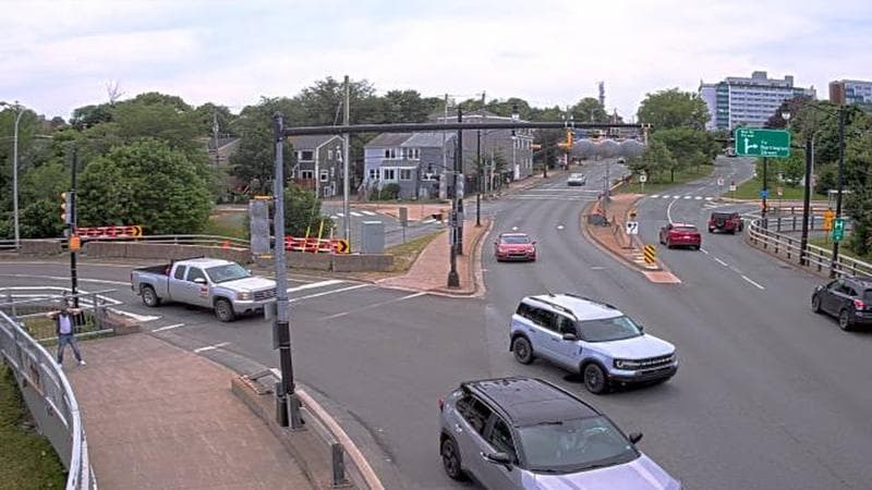 Mac Donald Bridge - Dartmouth bound