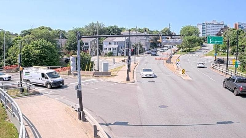 Mac Donald Bridge - Dartmouth bound