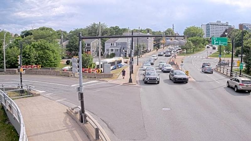 Mac Donald Bridge - Dartmouth bound