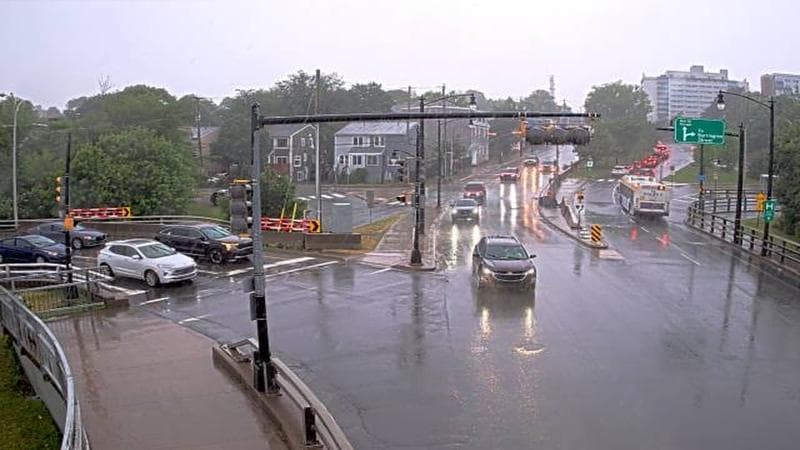 Mac Donald Bridge - Dartmouth bound