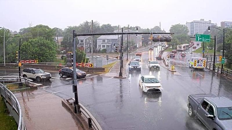 Mac Donald Bridge - Dartmouth bound
