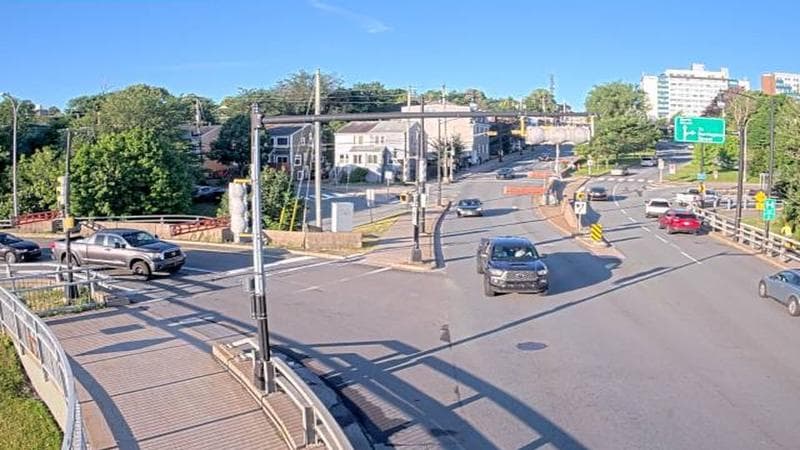 Mac Donald Bridge - Dartmouth bound