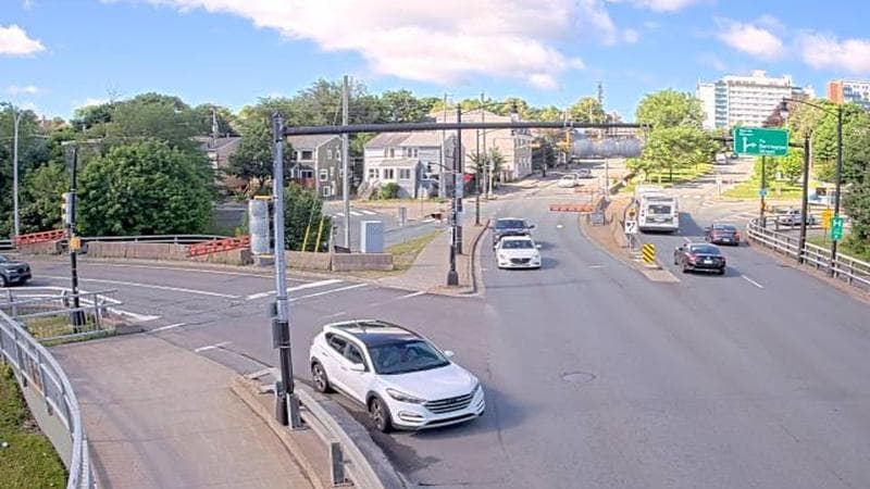Mac Donald Bridge - Dartmouth bound