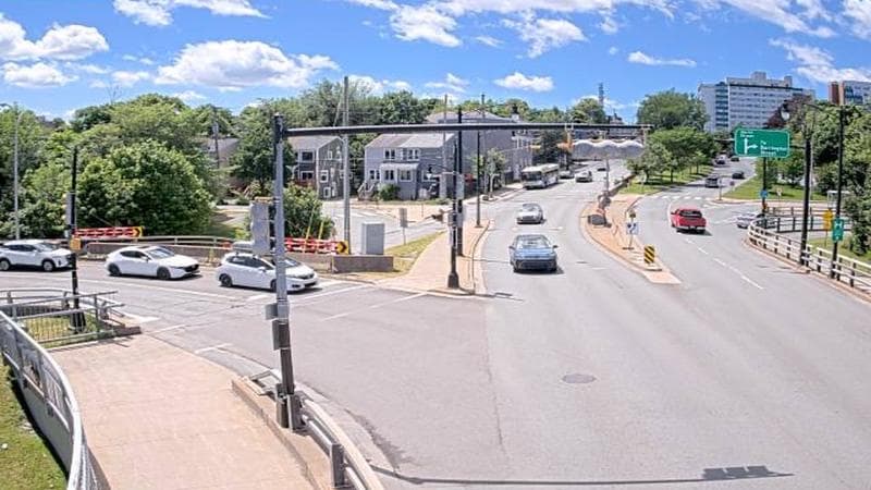 Mac Donald Bridge - Dartmouth bound
