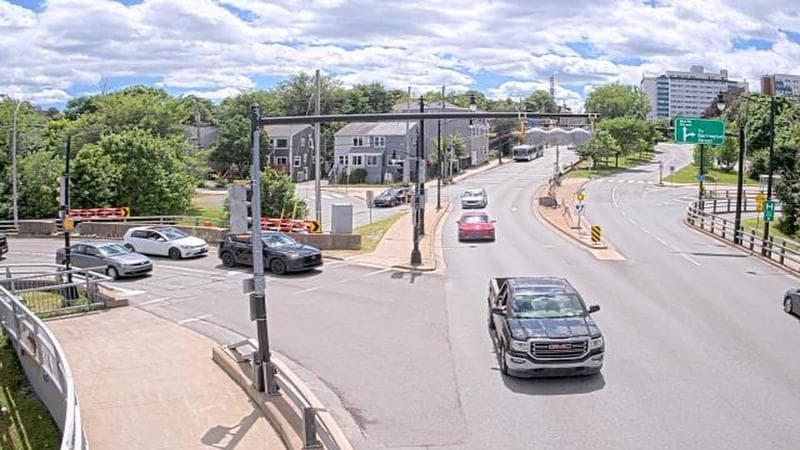 Mac Donald Bridge - Dartmouth bound