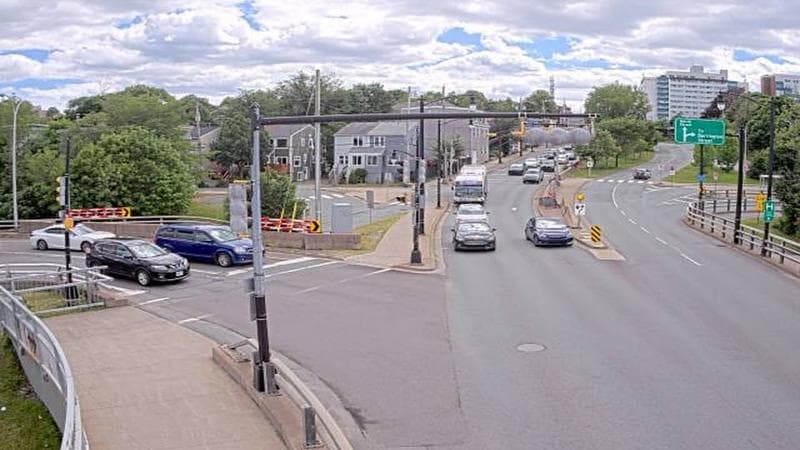 Mac Donald Bridge - Dartmouth bound