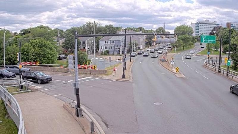 Mac Donald Bridge - Dartmouth bound