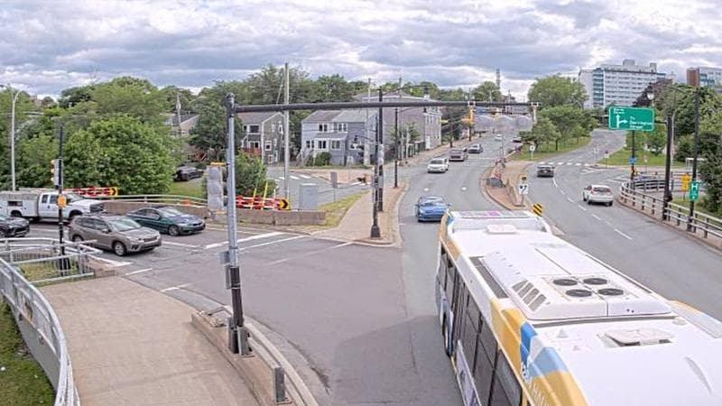 Mac Donald Bridge - Dartmouth bound