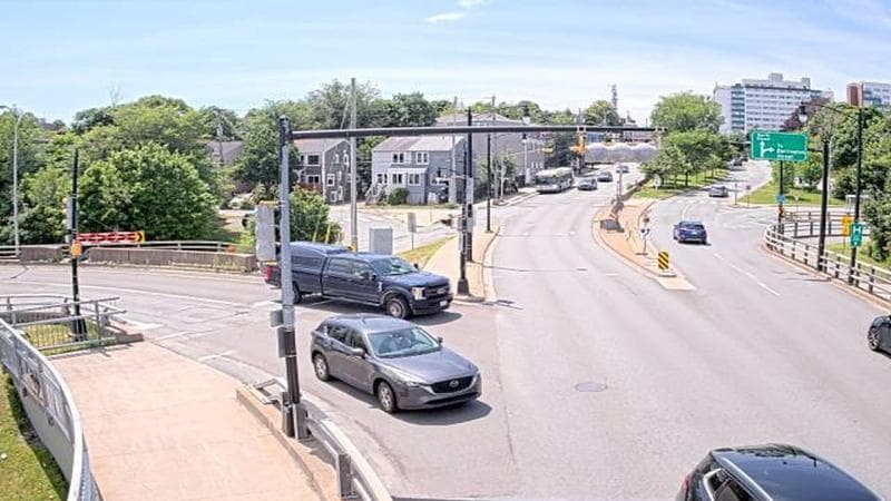 Mac Donald Bridge - Dartmouth bound