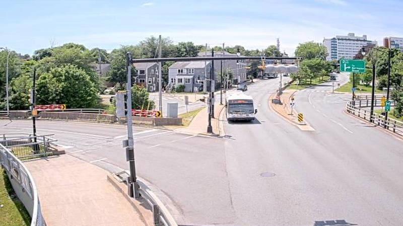 Mac Donald Bridge - Dartmouth bound