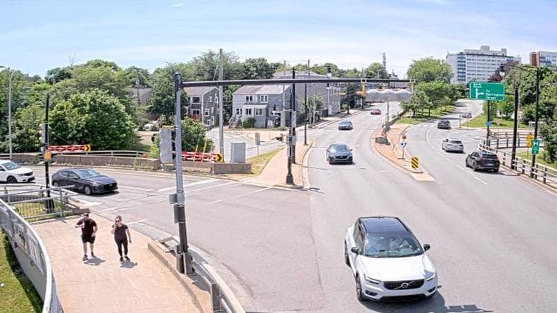 Mac Donald Bridge - Dartmouth bound