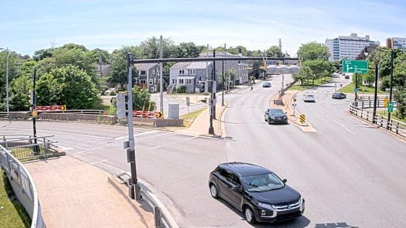 Mac Donald Bridge - Dartmouth bound