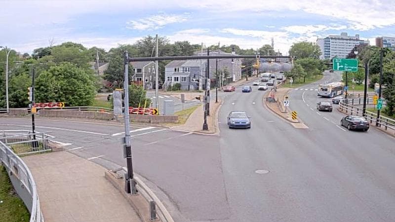 Mac Donald Bridge - Dartmouth bound