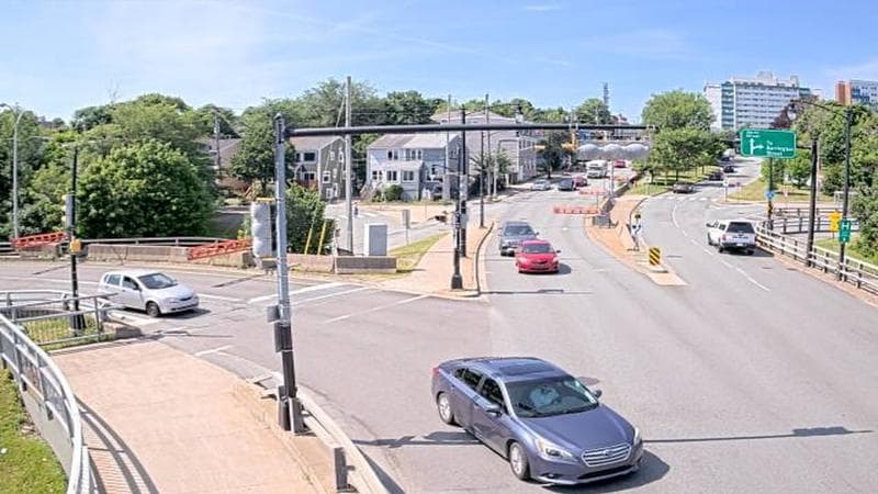 Mac Donald Bridge - Dartmouth bound