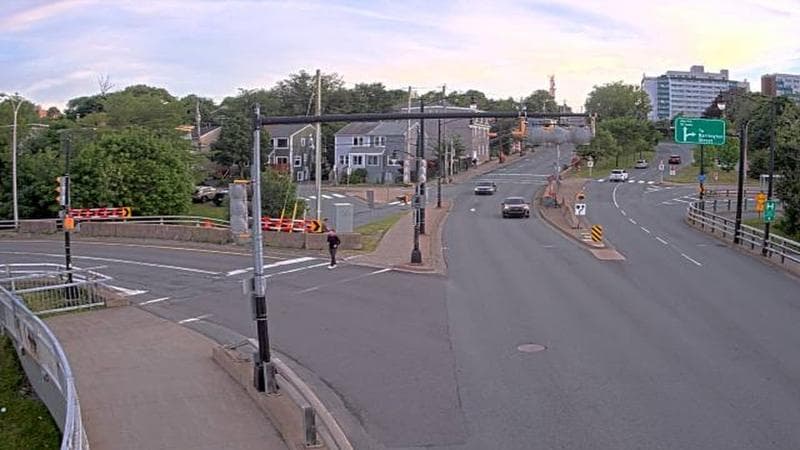 Mac Donald Bridge - Dartmouth bound