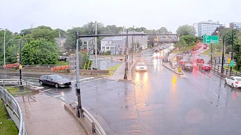 Mac Donald Bridge - Dartmouth bound