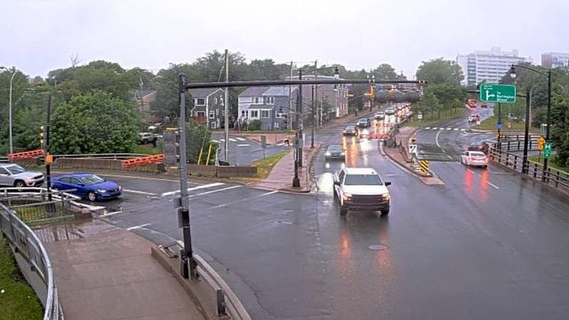Mac Donald Bridge - Dartmouth bound