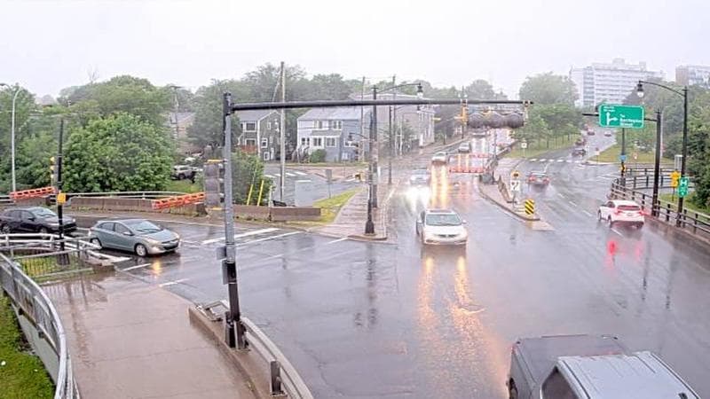 Mac Donald Bridge - Dartmouth bound